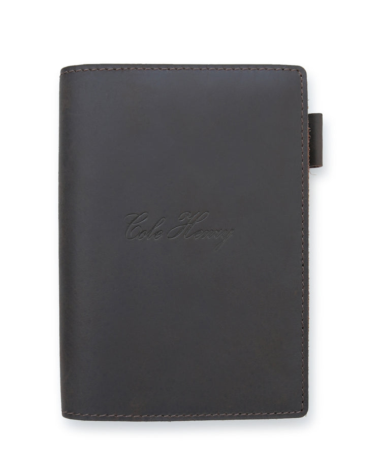 Leather Notebook Coffee