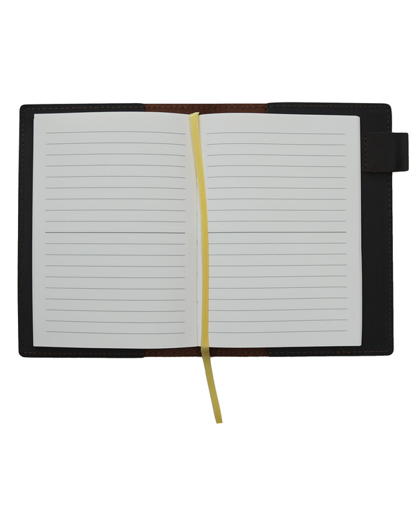Leather Notebook Coffee - Second Image