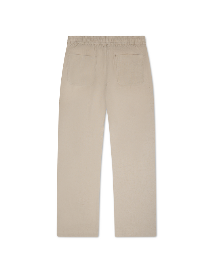Linen Cotton Trouser Bone