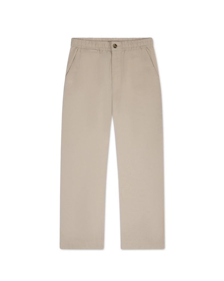 Linen Cotton Trouser Bone