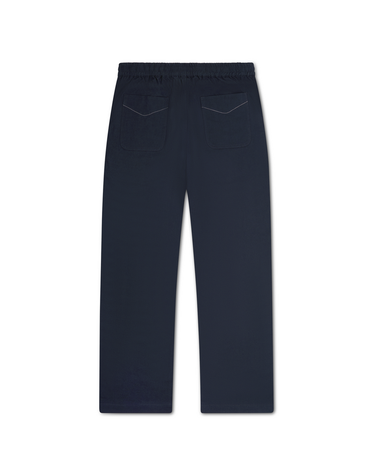 Linen Cotton Trouser Navy