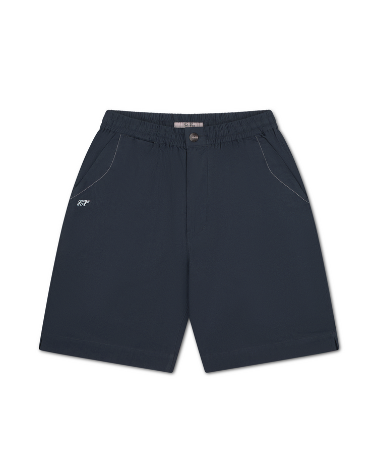 Linen Cotton Short Navy
