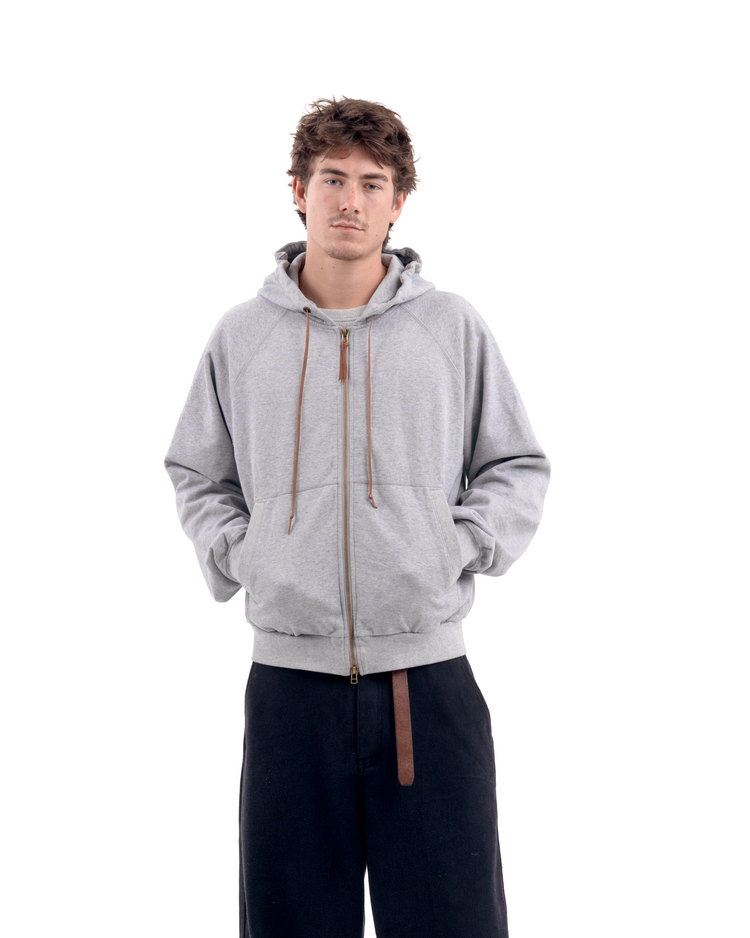 Mainline Zip Heather Grey