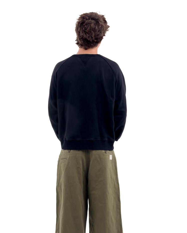 Pocket Crewneck Black