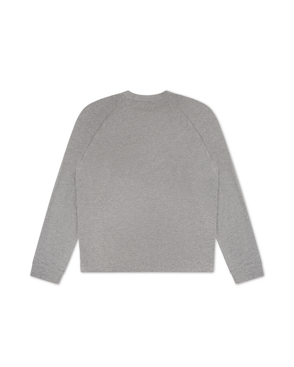 Cole Henley Long Sleeve Heather Grey - Second Image