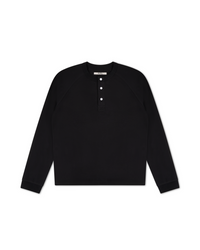 Cole Henley Long Sleeve Black