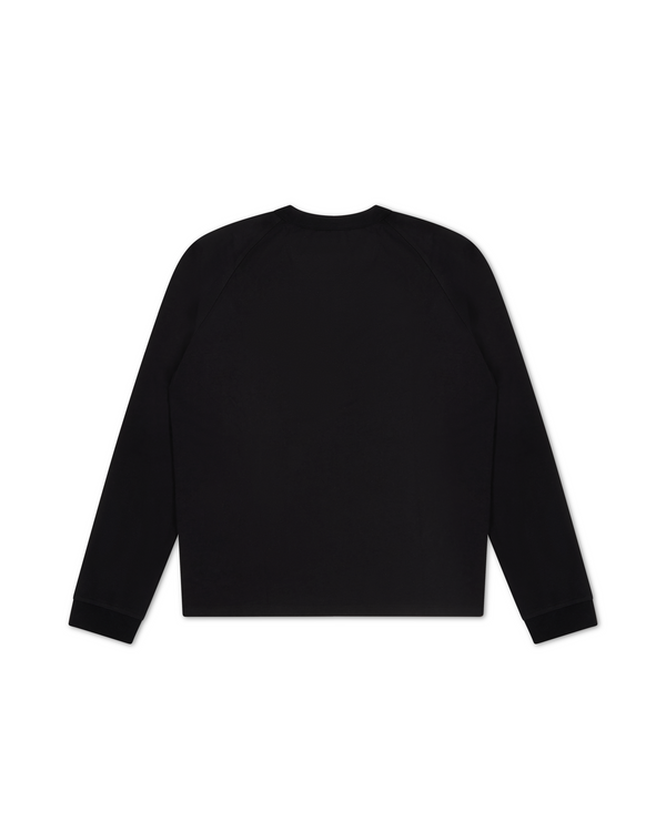 Cole Henley Long Sleeve Black - Second Image