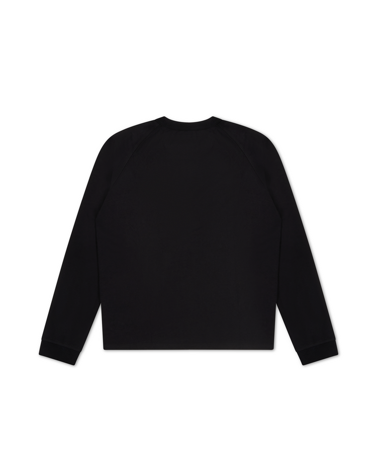 Cole Henley Long Sleeve Black