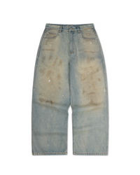 Mainline Denim Jeans Mud Wash Baggy