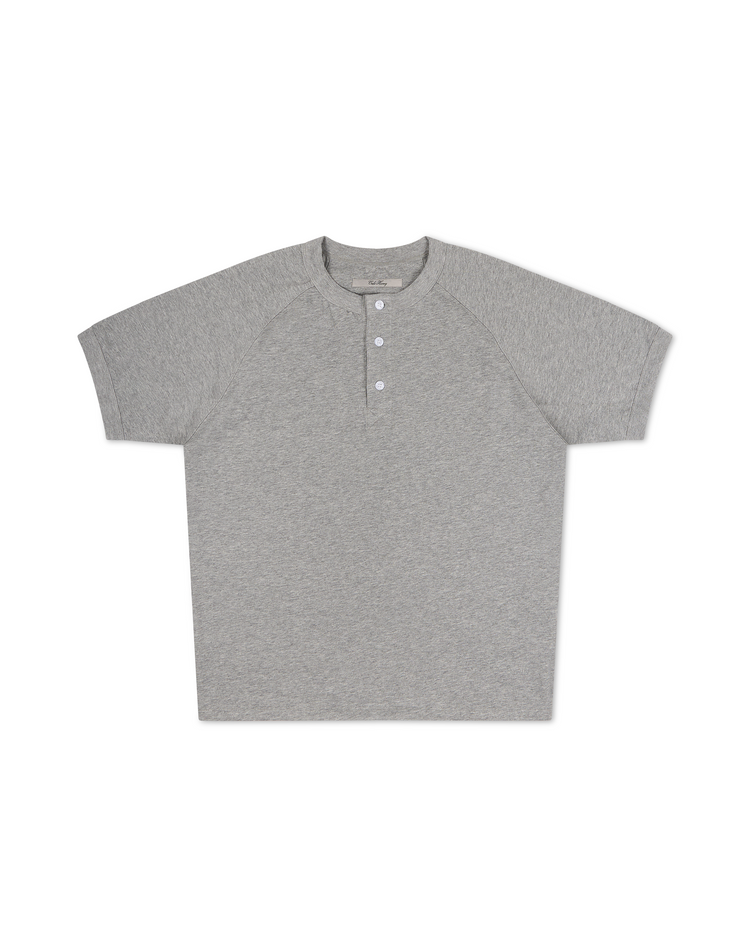 Cole Henley Tee Heather Grey