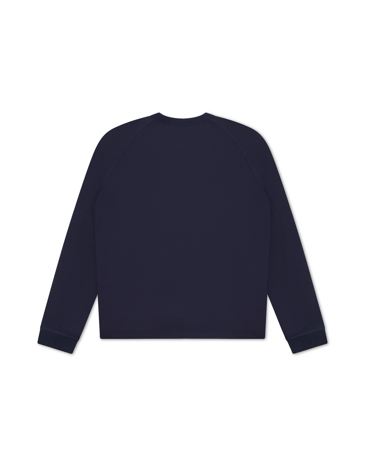 Cole Henley Long Sleeve Navy