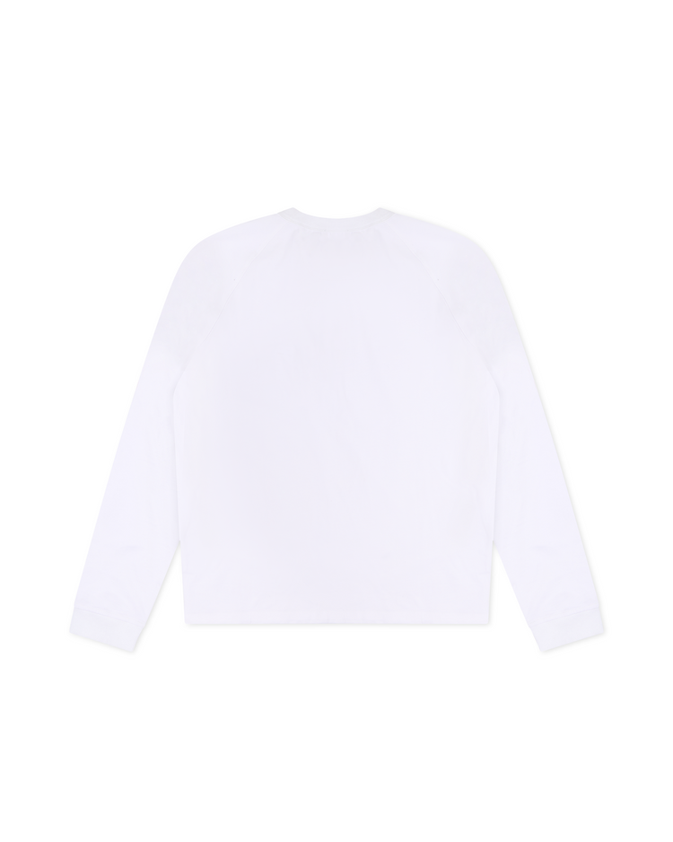 Cole Henley Long Sleeve White