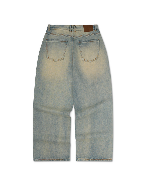 Mainline Denim Jeans Mud Wash Baggy - Second Image