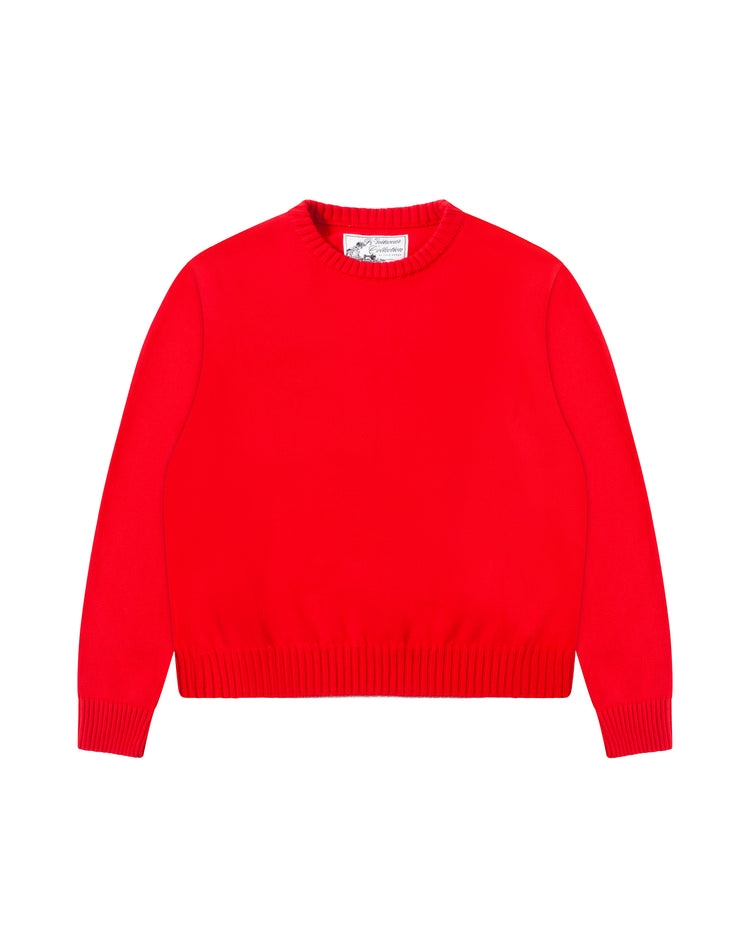 Knitted Sweater Red
