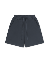 Blank Fleece Shorts Charcoal Short Inseam