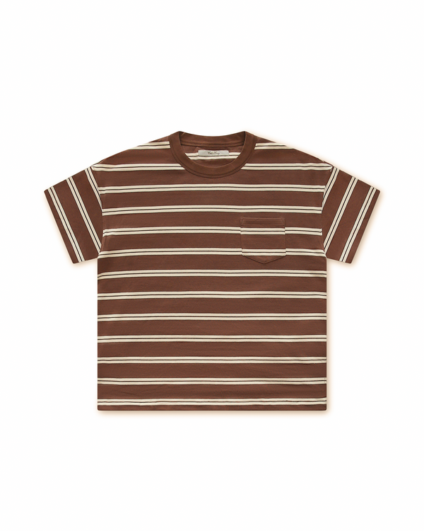 
    Striped Baby Tee Brown (PRE ORDER) Featured Image
