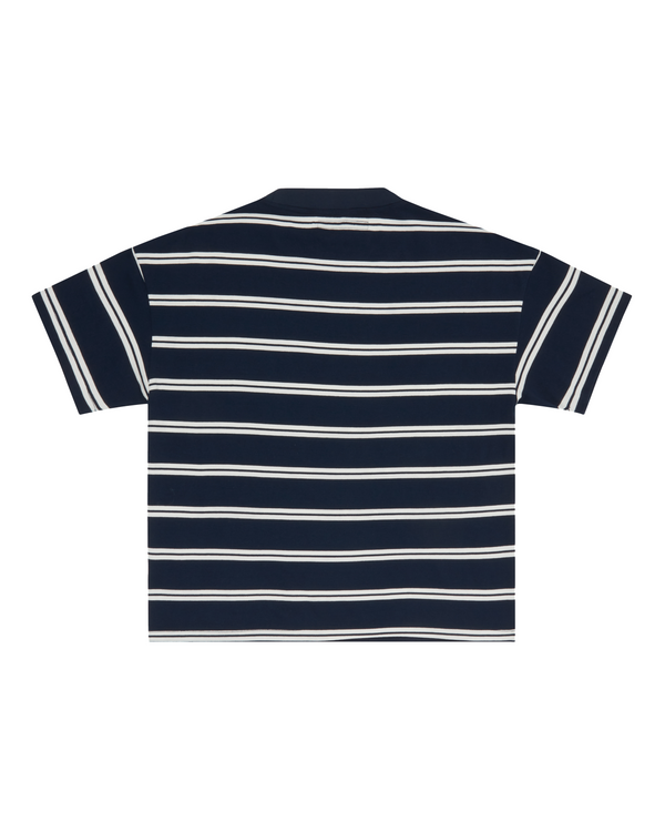 Striped Baby Tee Navy - Second Image