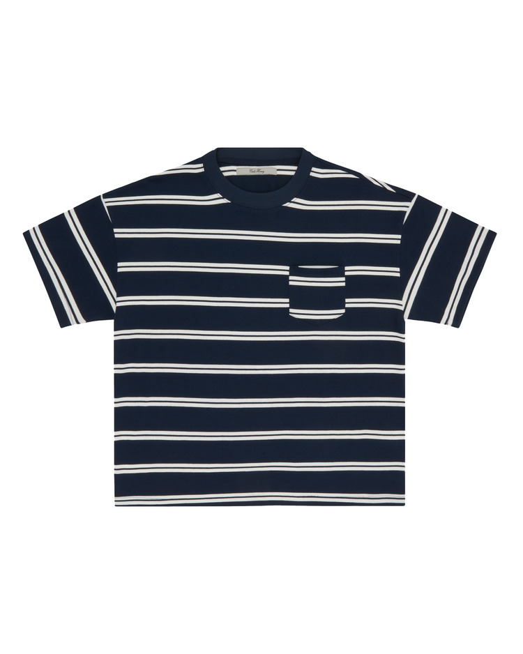 Striped Baby Tee Navy