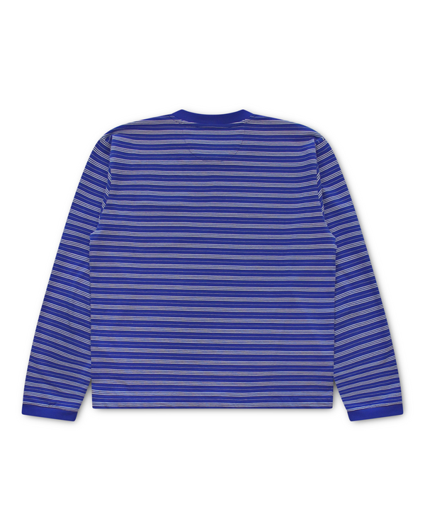 Striped Long Sleeve Blue (PRE ORDER) - Second Image