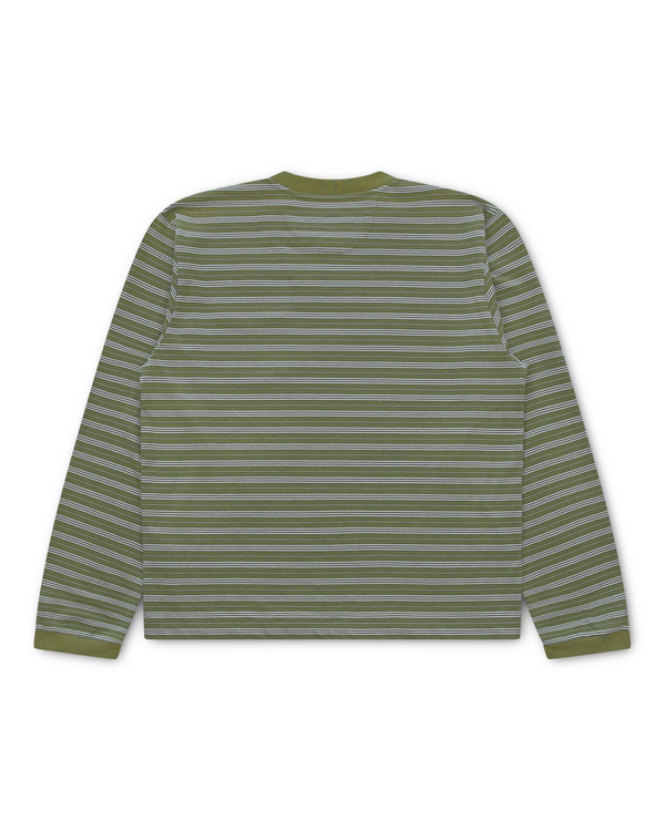 Striped Long Sleeve Green (PRE ORDER) - Second Image