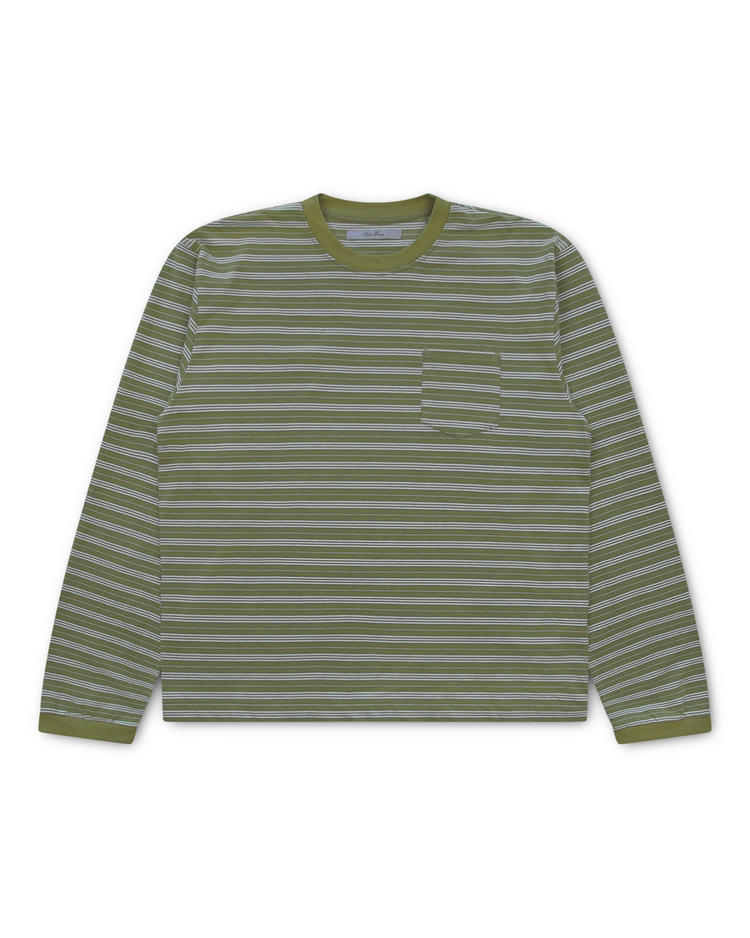 Striped Long Sleeve Green (PRE ORDER)