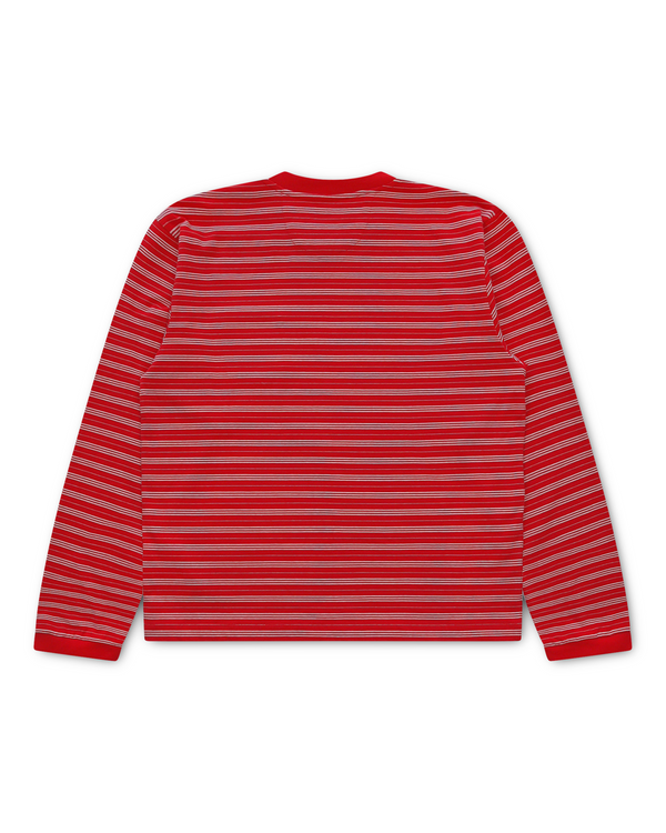 Striped Long Sleeve Red (PRE ORDER) - Second Image