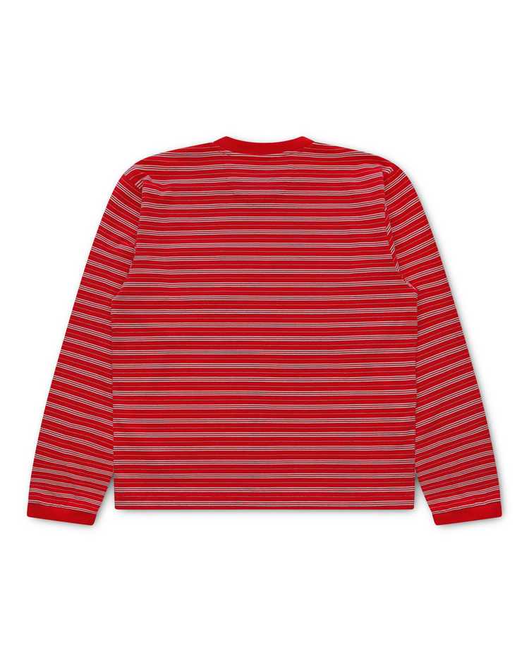 Striped Long Sleeve Red (PRE ORDER)
