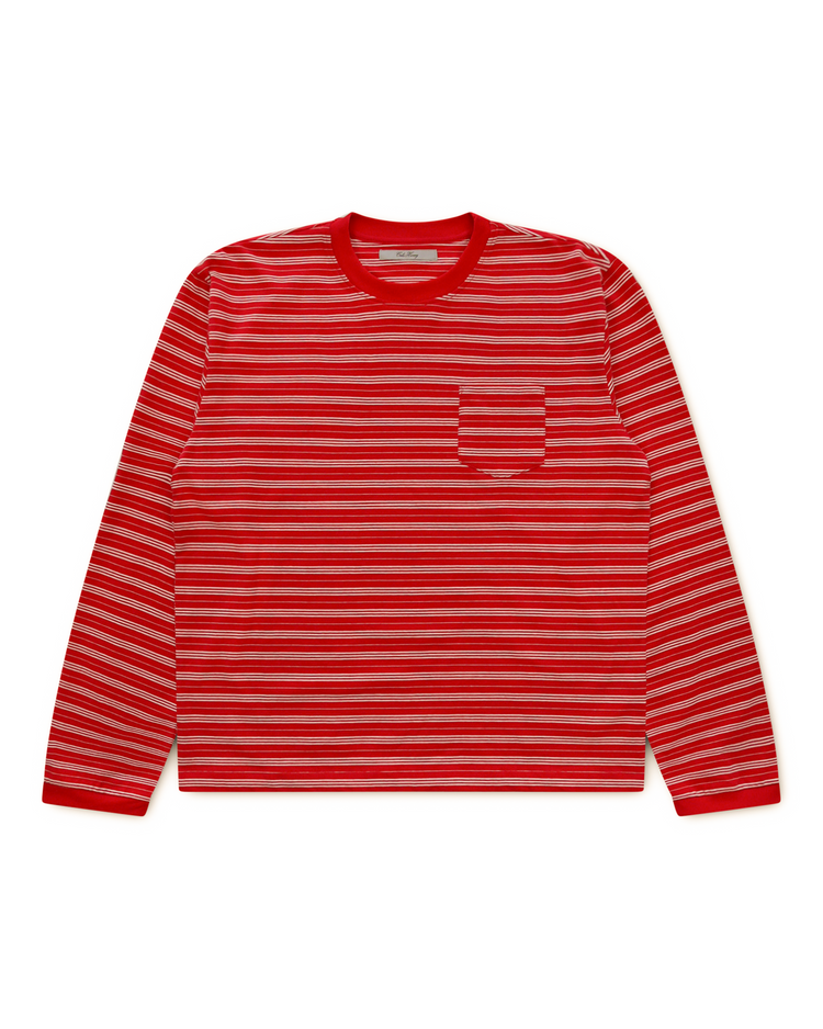 Striped Long Sleeve Red (PRE ORDER)