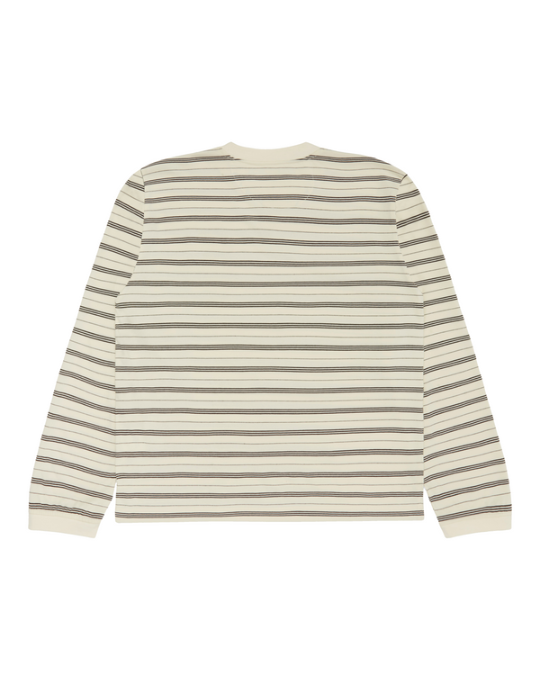Striped Long Sleeve Cream (PRE ORDER) - Second Image