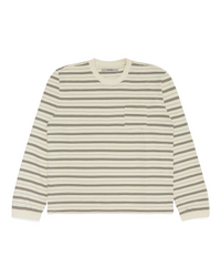 Striped Long Sleeve Cream