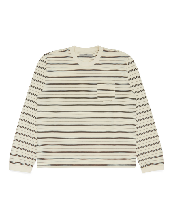 
    Striped Long Sleeve Cream (PRE ORDER) Featured Image

