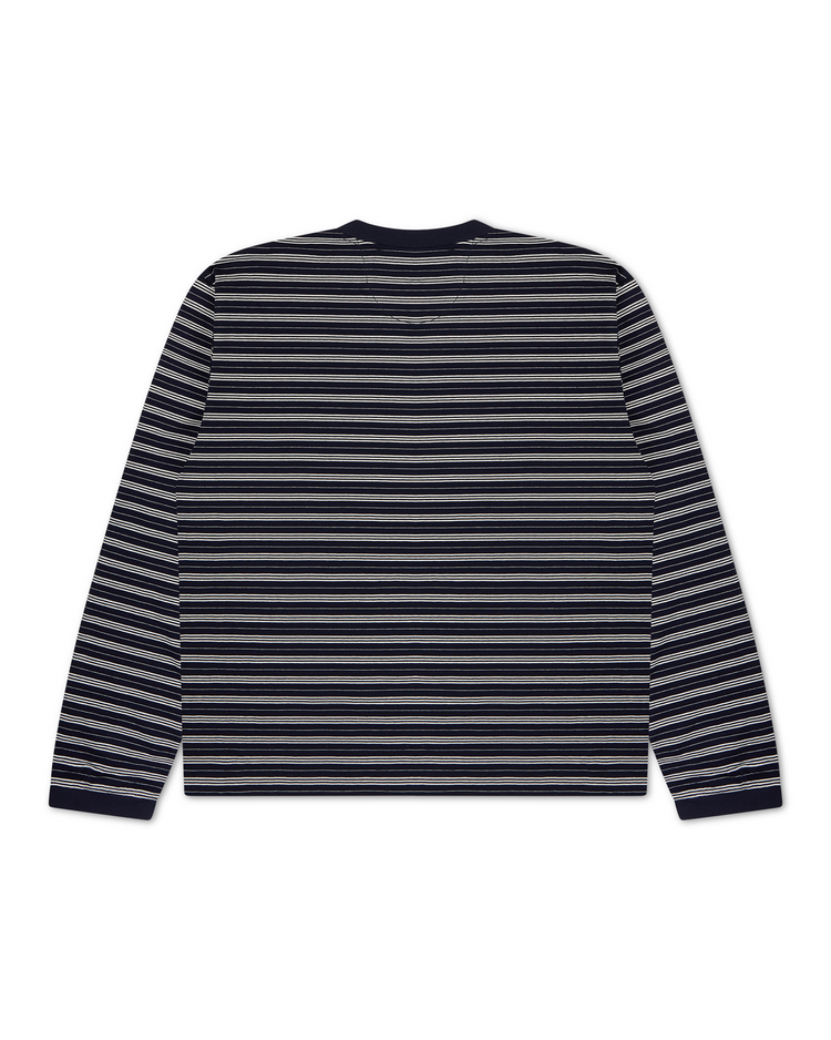 Striped Long Sleeve Navy