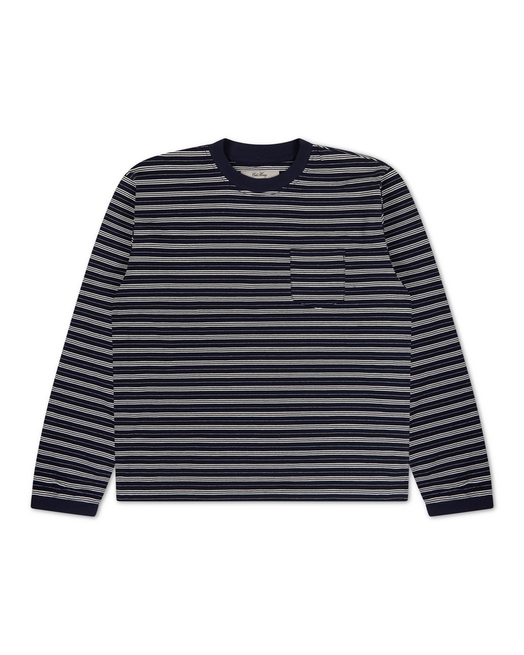 Striped Long Sleeve Navy