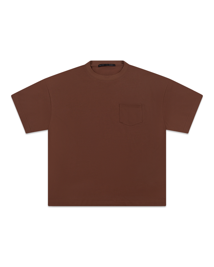 Blank Baby Pocket Tee Brown