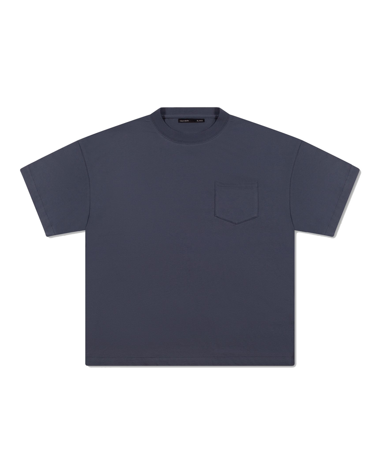 Blank Baby Pocket Tee Navy