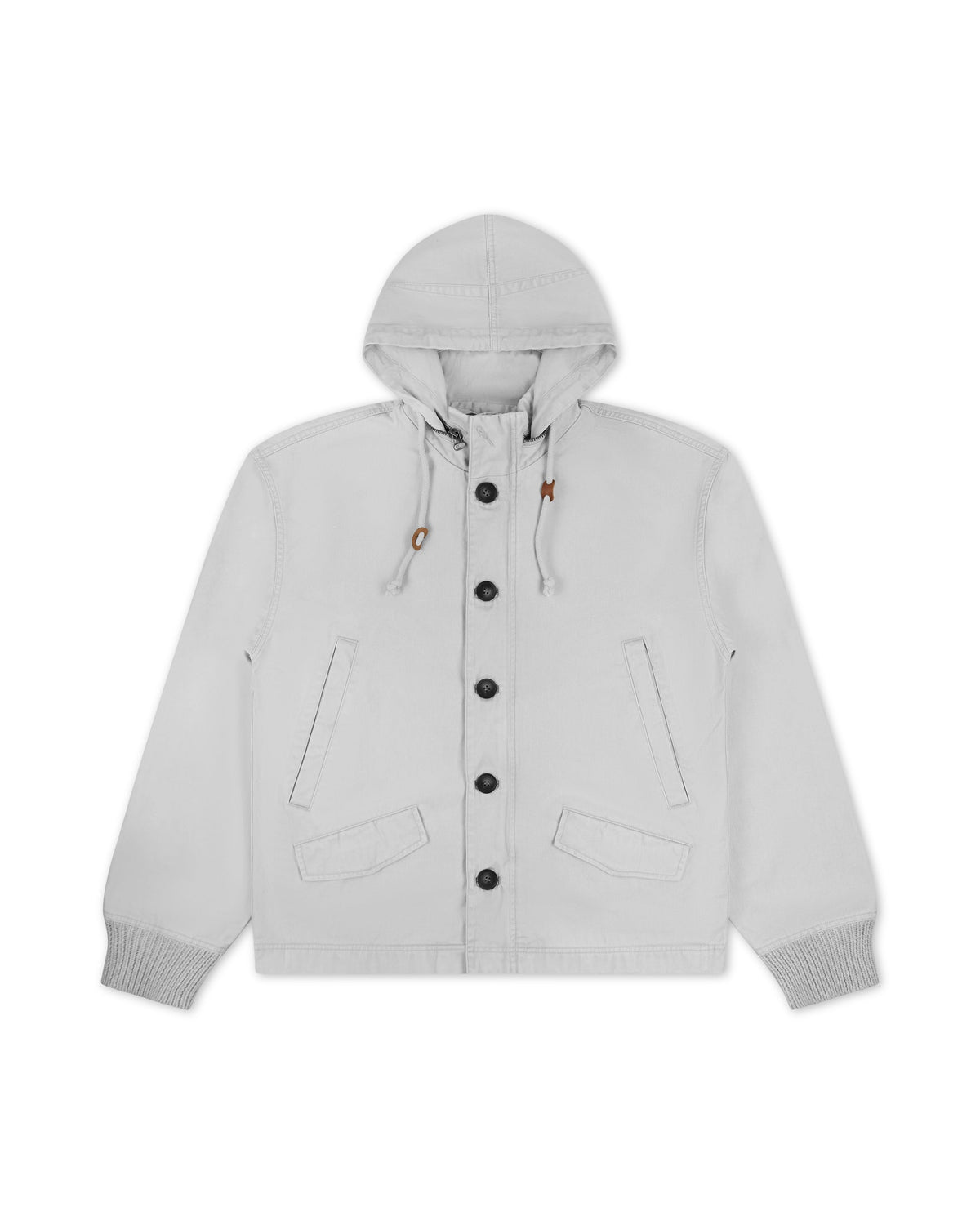 Trail Jacket Light Grey front