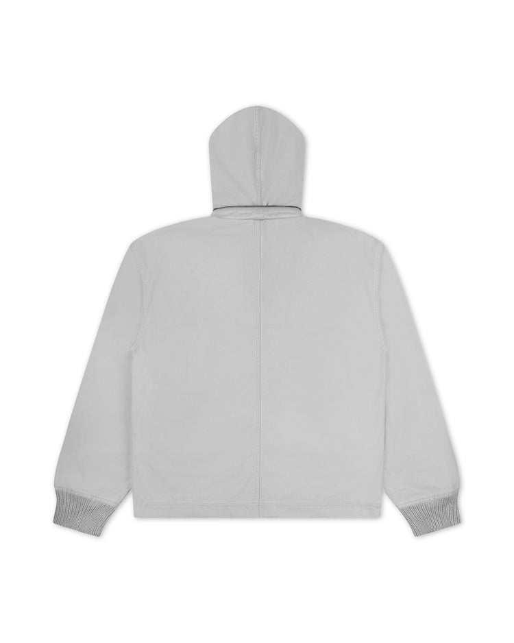 Trail Jacket Light Grey back