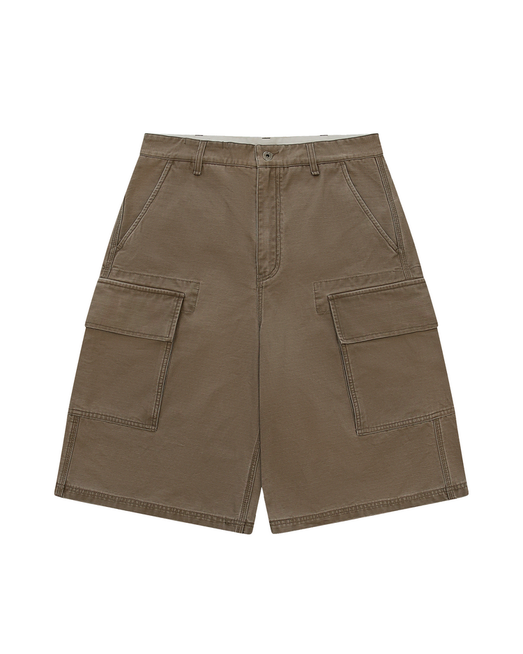 Utility Shorts Brown