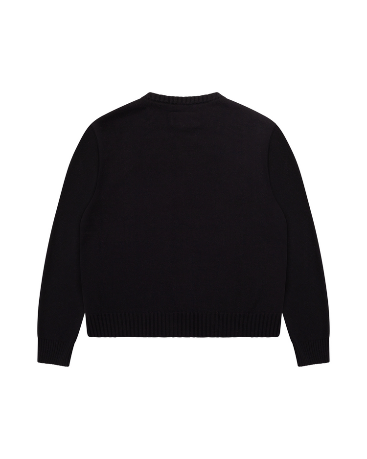 Knitted Sweater Black (Pre Order)
