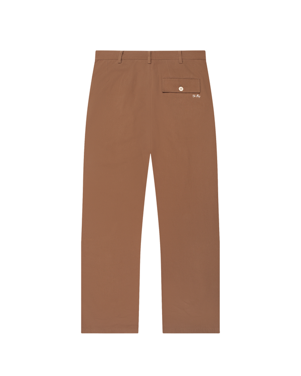 Pleated Trouser Brown - Second Image