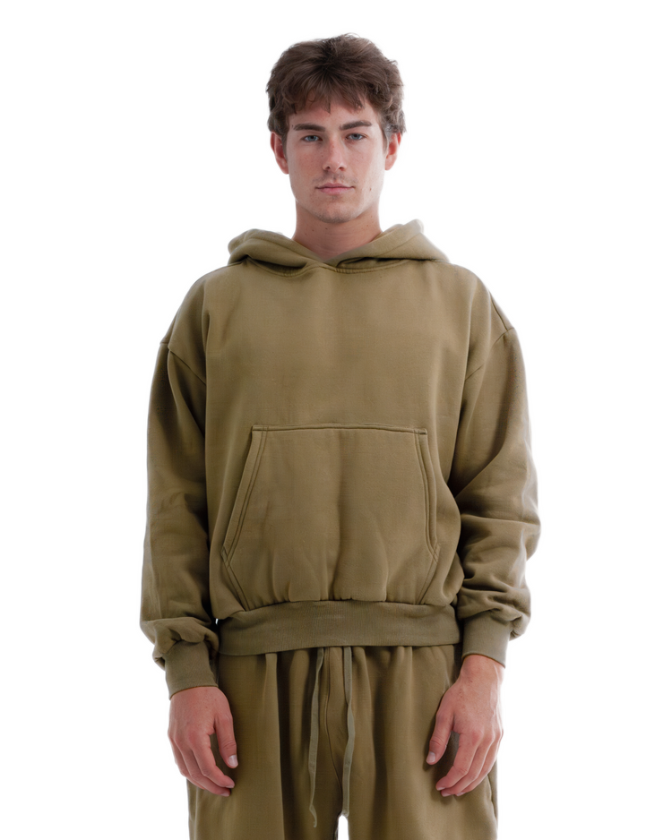 Blank Hoodie Olive