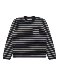 Striped Long Sleeve Black