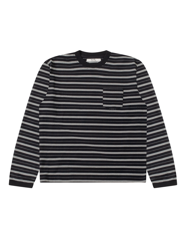 Striped Long Sleeve Black (PRE ORDER)