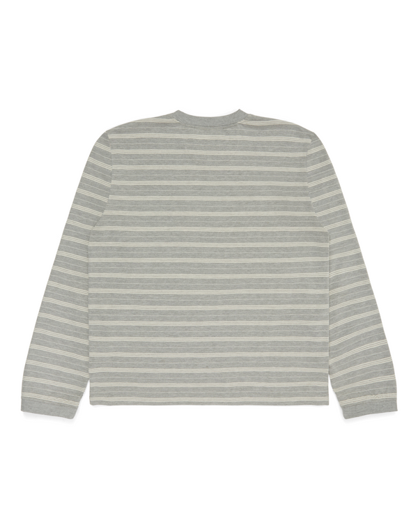 Striped Long Sleeve Grey (PRE ORDER) - Second Image